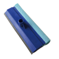 professional window and garage floor cleaning squeegee with water fed pole